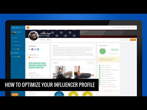 How to Optimize Your Influencer Profile