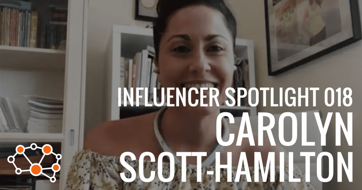 CAROLYN SCOTT-HAMILTON Influencer Spotlight - Intellifluence